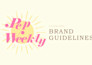 design a minimalist brand identity and strategic style guide